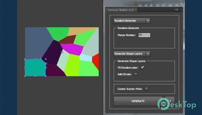 تحميل برنامج Aescripts - Voronoi Shatter 3 v3.0 برابط مباشر