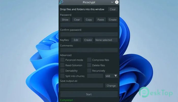 Picocrypt 1.49 मुफ्त पूर्ण सक्रिय डाउनलोड