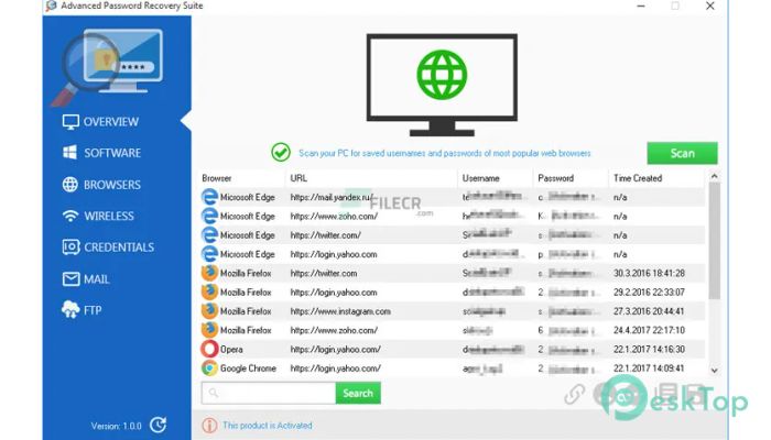 Download Advanced Password Recovery Suite 1.4.0 Free Full Activated