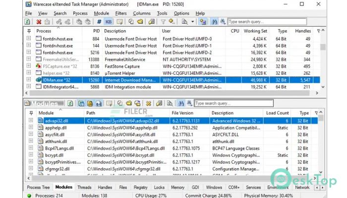 Télécharger eXtended Task Manager Enterprise 2.15.1901.1 Gratuitement Activé Complètement