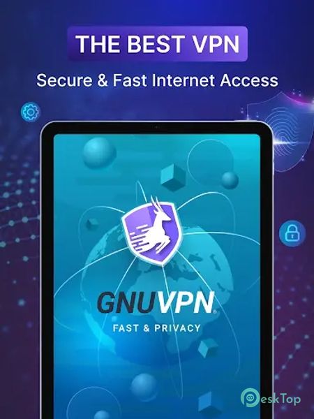 GnuVPN - Fast and Secure VPN 1.5.4 APK MOD フル無料ダウンロード