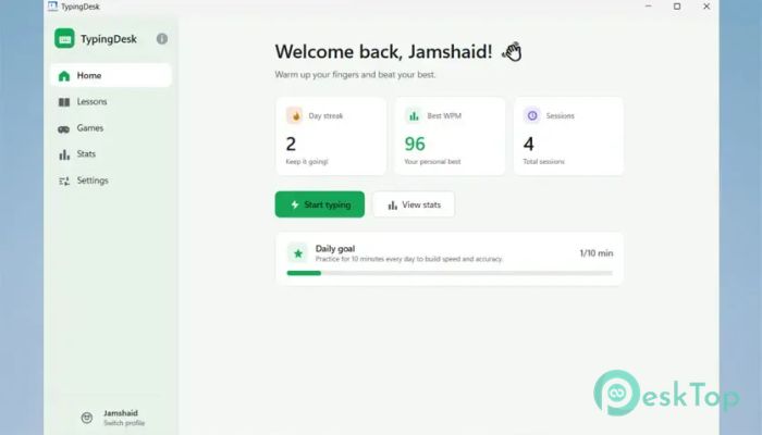 Download BackendSide TypingDesk 1.0.0 Free Full Activated