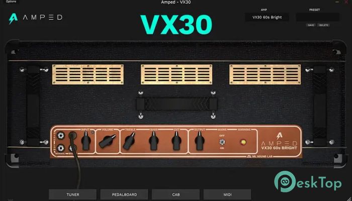 تحميل برنامج ML Sound Lab Amped VX30 v1.0.0 برابط مباشر
