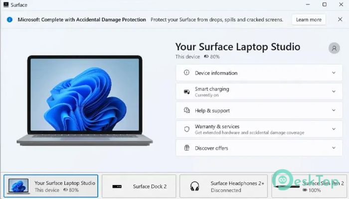 Скачать Microsoft Surface App 1.0 полная версия активирована бесплатно