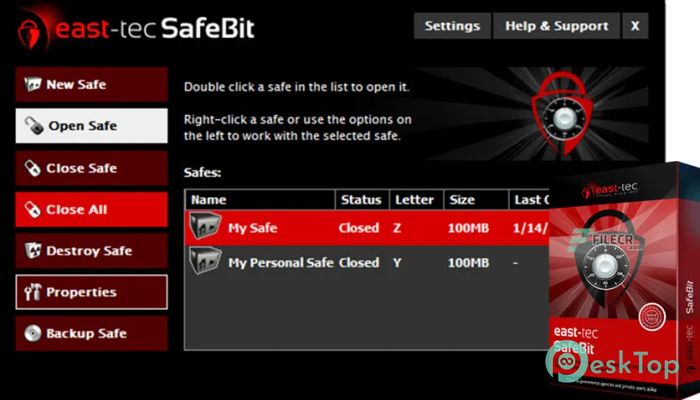 下载 east-tec SafeBit 2.2.0.5462 免费完整激活版