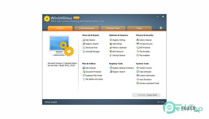 Download WinUtilities Professional 15.87 Free Full Activated