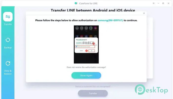 Télécharger Tenorshare iCareFone for LINE 3.1.3 Gratuitement Activé Complètement
