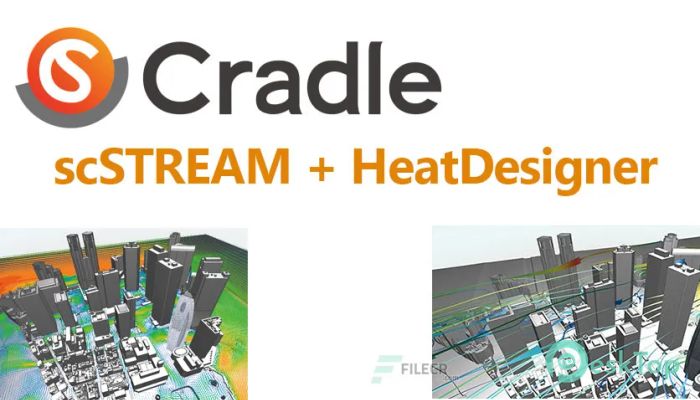 Cradle scSTREAM + HeatDesigner  2020 Patch 6 Tam Sürüm Aktif Edilmiş Ücretsiz İndir