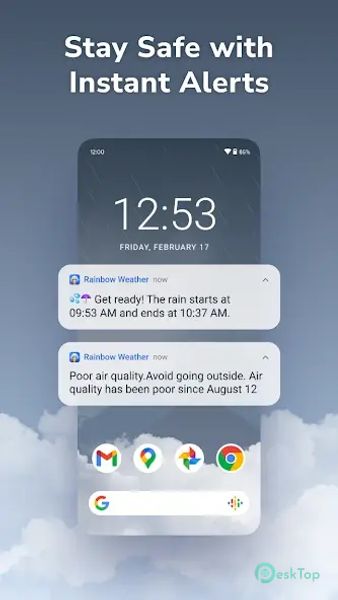 Rainbow Weather: Storm Radar 3.3.0 APK MOD Descarga gratuita completa