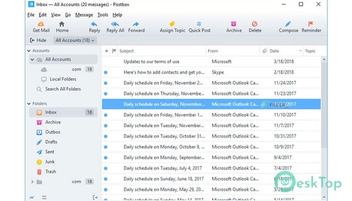 Postbox 7.0.60 Tam Sürüm Aktif Edilmiş Ücretsiz İndir