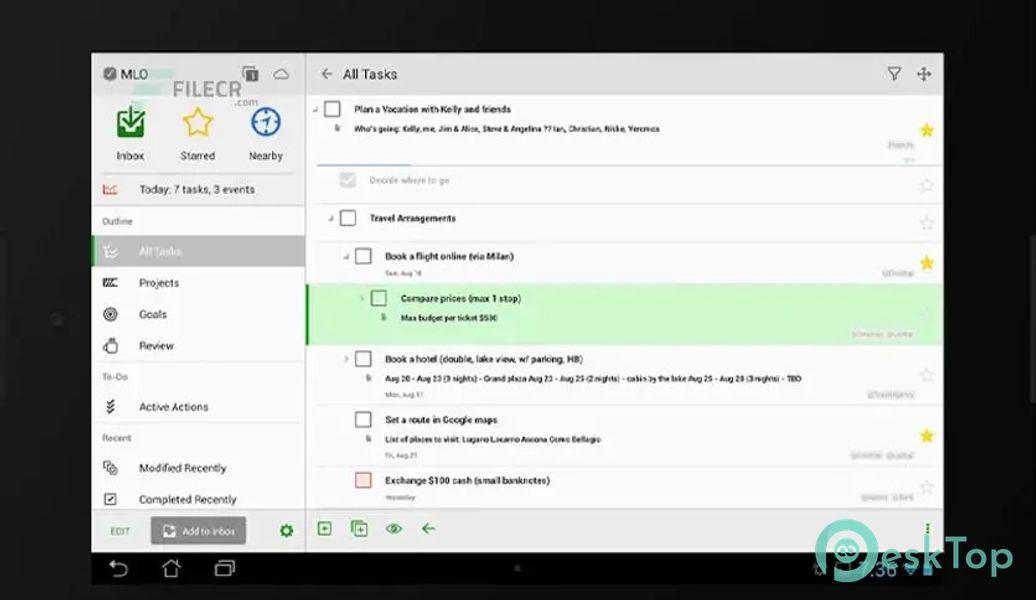 MyLifeOrganized - To-Do List 4.5.0 APK MOD Полная бесплатная загрузка