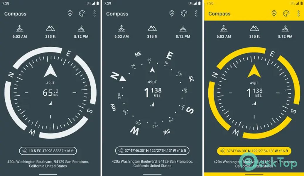 Compass & Altimeter  APK MOD Полная бесплатная загрузка