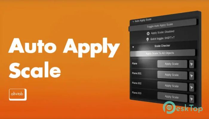 Descargar Blender Market - Auto Apply Scale 2.0 Completo Activado Gratis