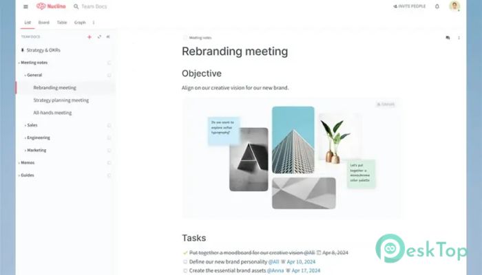 Nuclino 1.0 完全アクティベート版を無料でダウンロード