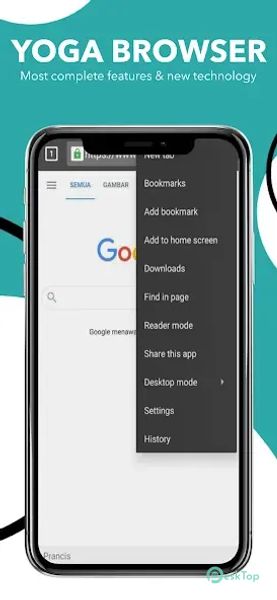 Yoga Browser 21.3 APK MOD تحميل مجاني كامل