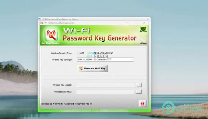 WiFi Password Key Generator 12.0 完全アクティベート版を無料でダウンロード