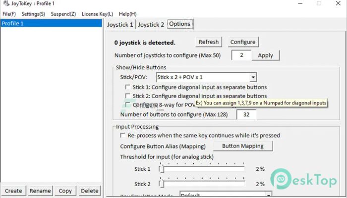  تحميل برنامج JoyToKey  6.9 برابط مباشر