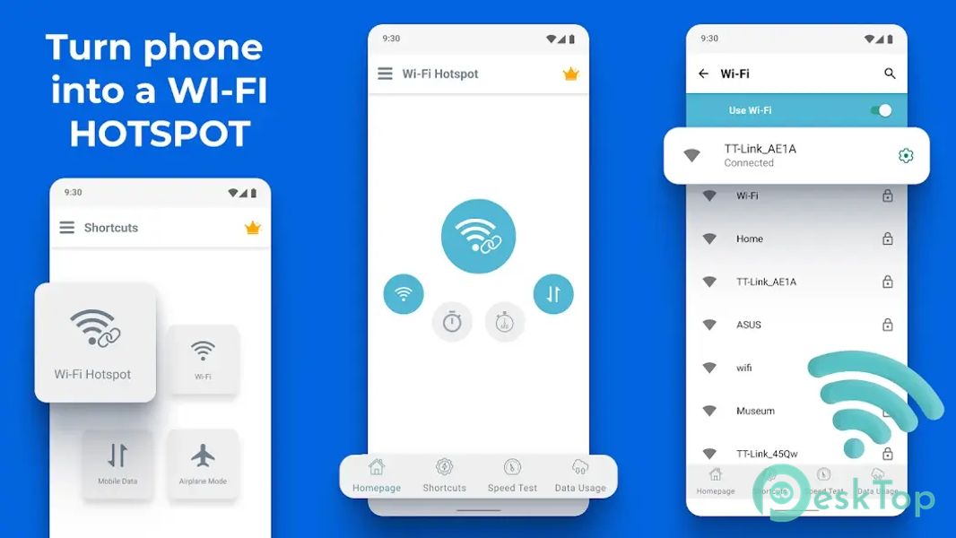 Portable WiFi - Mobile Hotspot 3.8.8 APK MOD Unlocked (Full) Free Download