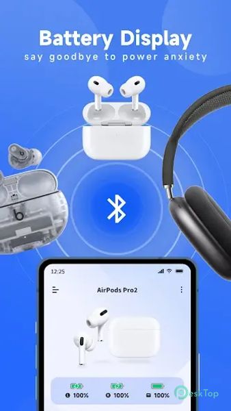 PodsLink - AirPods Battery 1.1.9 APK MOD تحميل مجاني كامل