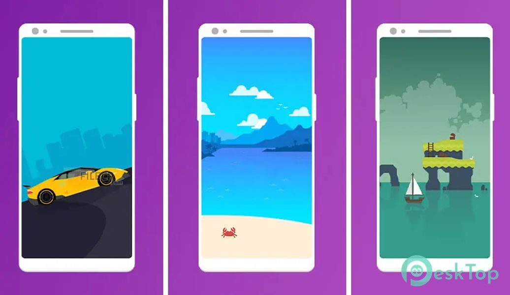 Télécharger VectorScapes – Wallpaper Pack v0.9.1 APK MOD Gratuitement et Complet