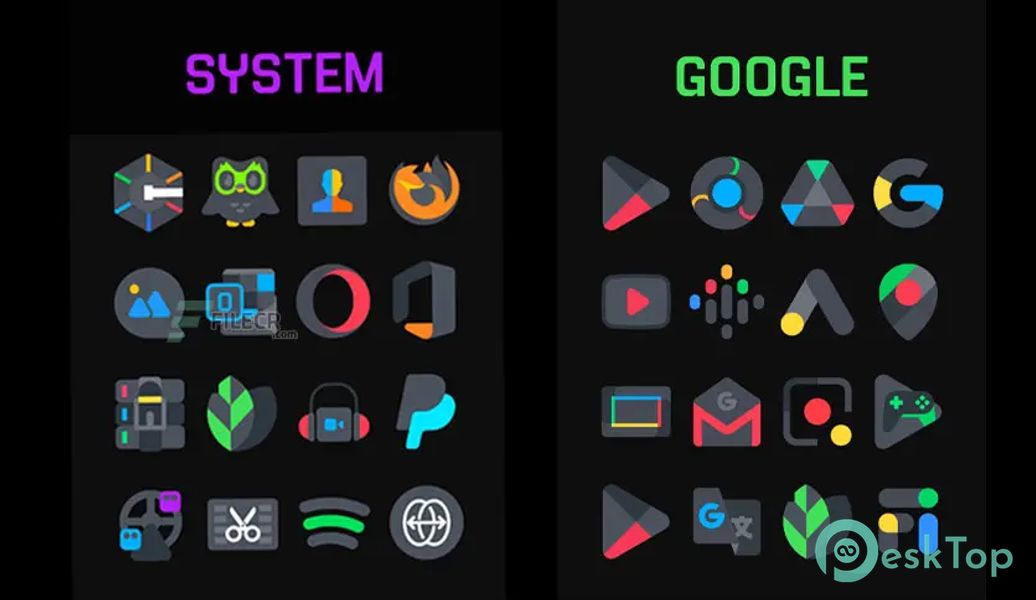 Asphalt - Dark Icon Pack 66 APK MOD フル無料ダウンロード