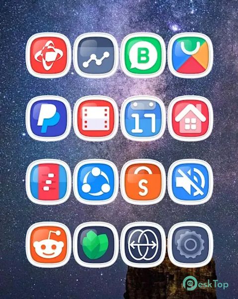 Kamsa Squircle - Icon Pack 71 APK MOD تحميل مجاني كامل