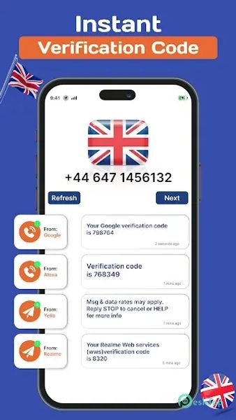 Temp phone number- Receive SMS 2.9 APK MOD Полная бесплатная загрузка