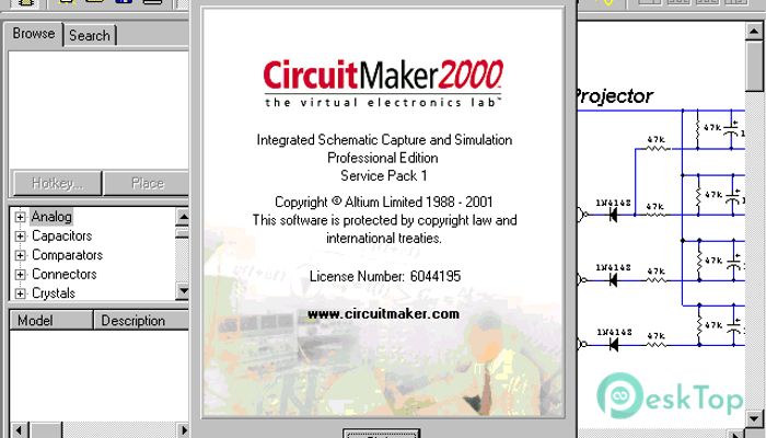  تحميل برنامج Circuit Maker 2000  برابط مباشر