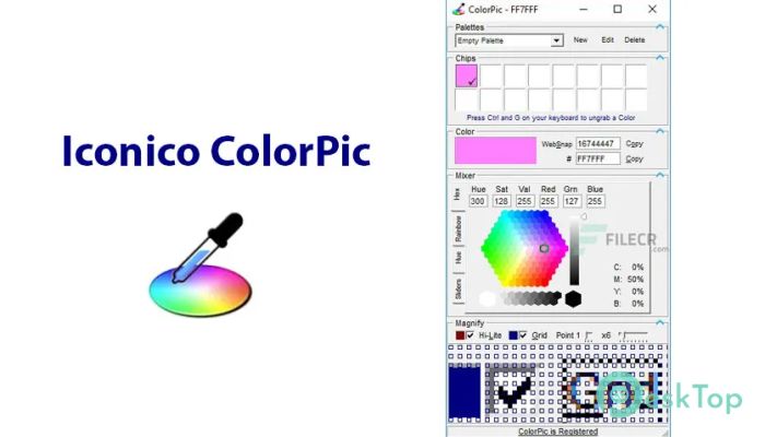 ColorPic  5.1 完全アクティベート版を無料でダウンロード