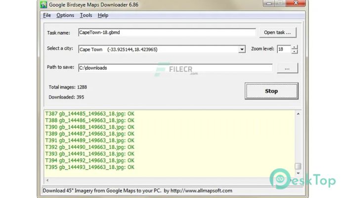 Download AllmapSoft Google Birdseye Maps Downloader  6.93 Free Full Activated