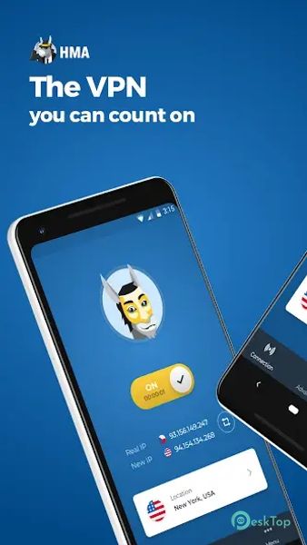 HMA VPN Proxy & WiFi Security 5.71.6535 APK MOD Unlocked (Full) Free Download
