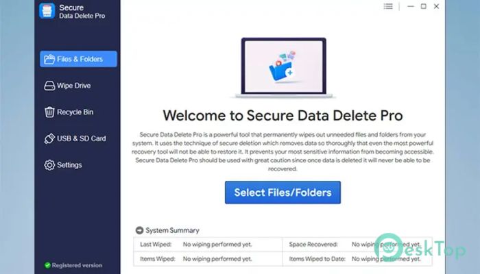 Download Systweak Secure Data Delete Pro 1.0.1000.6015 Free Full Activated 1