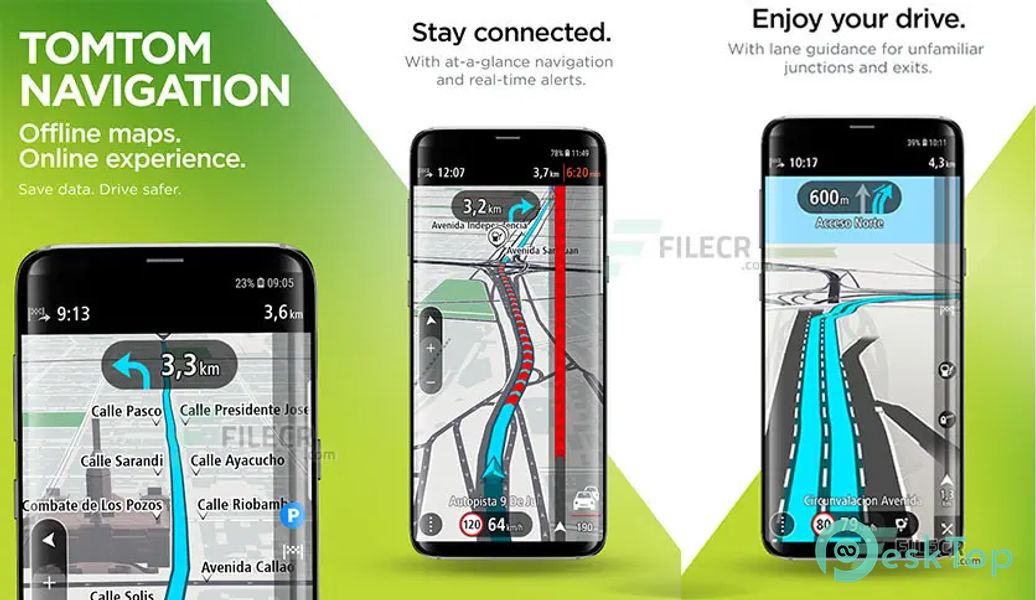 TomTom Navigation v3.4.21 APK MOD Tam Ücretsiz İndir