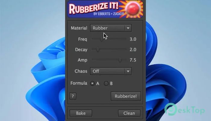 تحميل برنامج Aescripts - Rubberize It 1.09 برابط مباشر