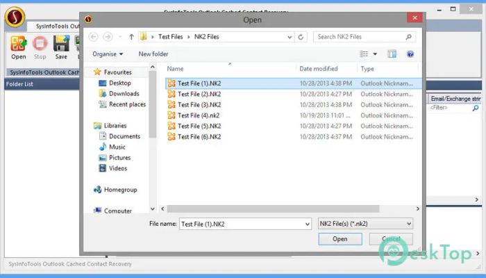 Descargar SysInfoTools Outlook Cached Contacts Recovery 23.0 Completo Activado Gratis