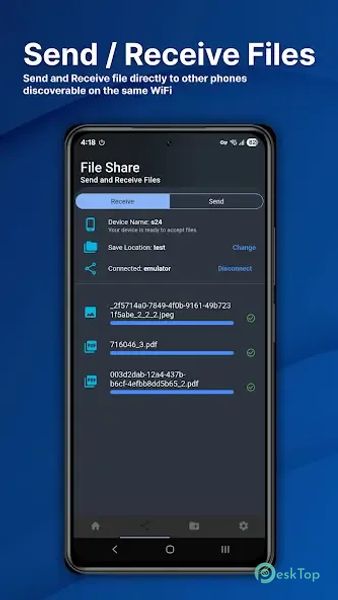 WiFi File Transfer 3.9.4 APK MOD Tam Ücretsiz İndir