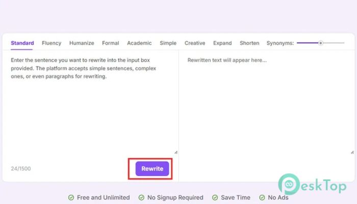 تحميل برنامج WPS Sentence Rewriter 1.0 برابط مباشر