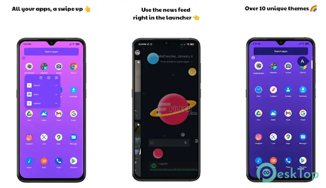 Milky Launcher Pro Beautiful, Clean, Fresh vBuild