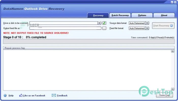 Download DataNumen Outlook Drive Recovery 7.6.0.0 Free Full Activated