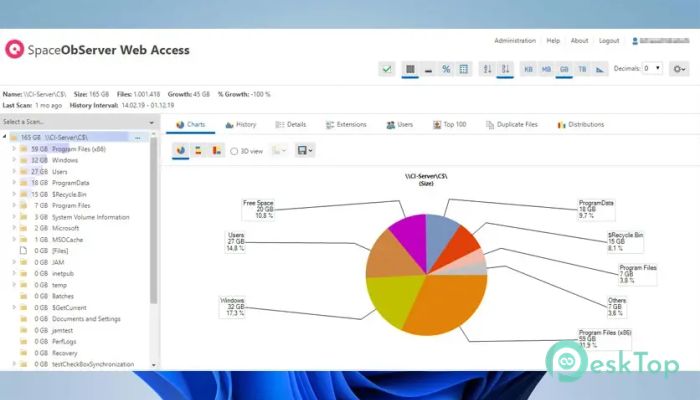 JAM Software SpaceObServer Enterprise