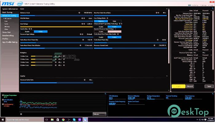  تحميل برنامج Intel Extreme Tuning Utility 7.10.0.65 برابط مباشر