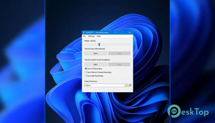 Télécharger VovSoft Sound Recorder 3.0 Gratuitement Activé Complètement