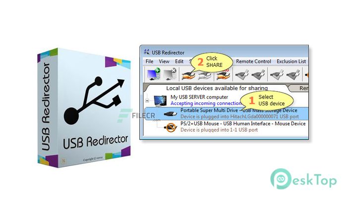 USB Redirector 6.12.0.3230 完全アクティベート版を無料でダウンロード