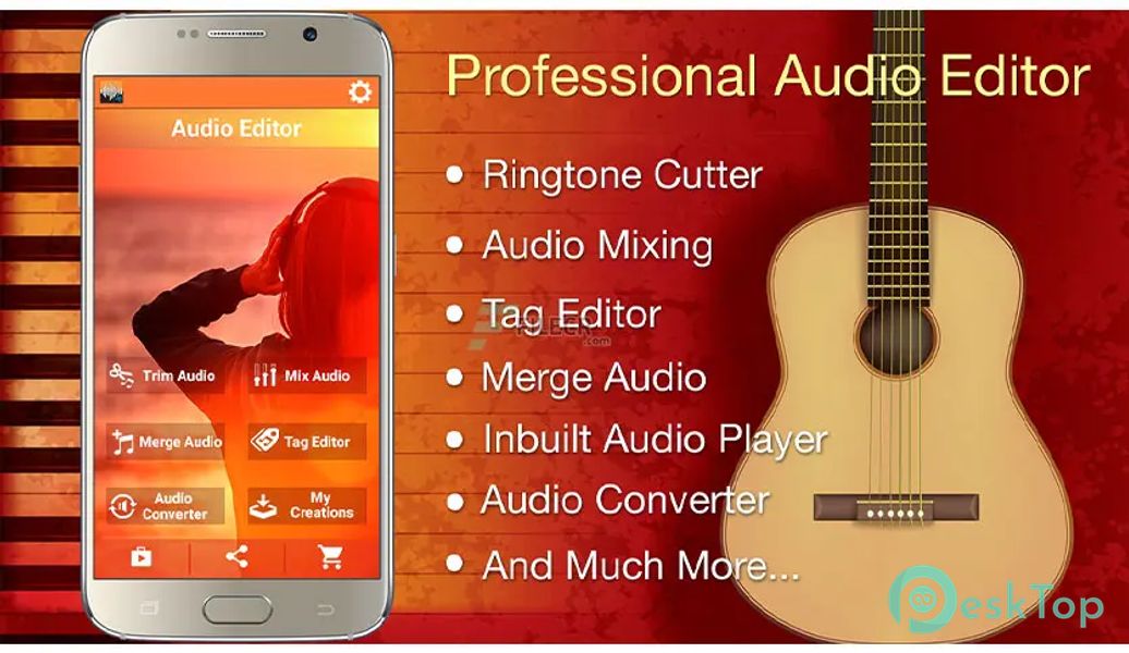 Audio MP3 Cutter Mix Converter and Ringtone