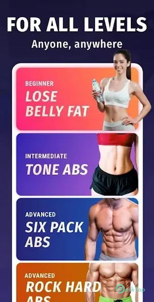 Lose Belly Fat - Abs Workout 1.5.3 APK MOD تحميل مجاني كامل