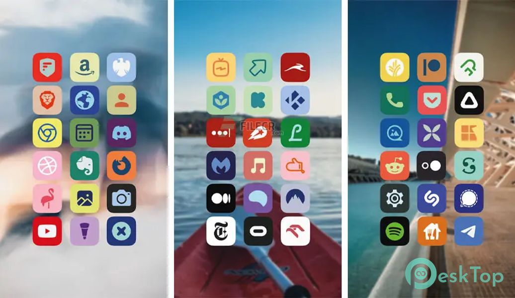 Khromatic – Icon Pack v5.5.0 APK MOD Tam Ücretsiz İndir