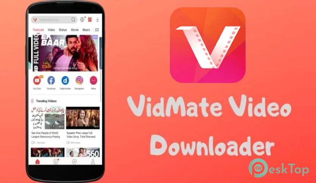 VidMate - HD Video & Music Downloader 5.4525 APK MOD 完整免费下载