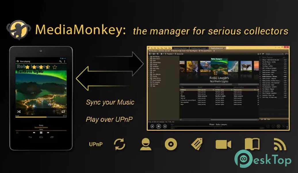 MediaMonkey 2.1.2.1304 APK MOD تحميل مجاني كامل