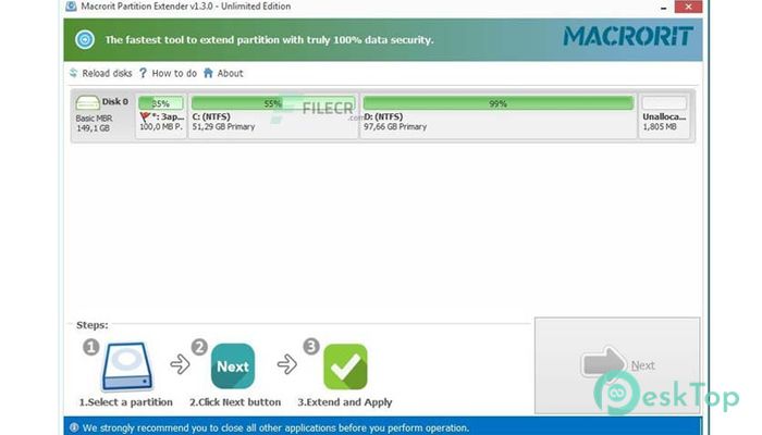 Download Macrorit Partition Extender 2.3.1 Free Full Activated