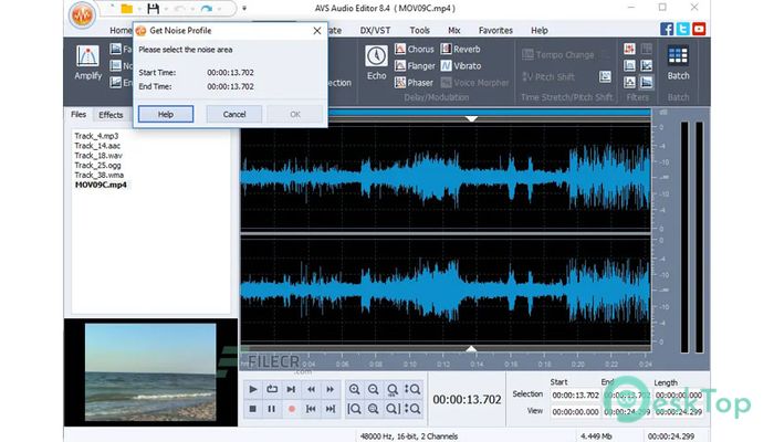  تحميل برنامج AVS Audio Editor 10.2.1.562 برابط مباشر
